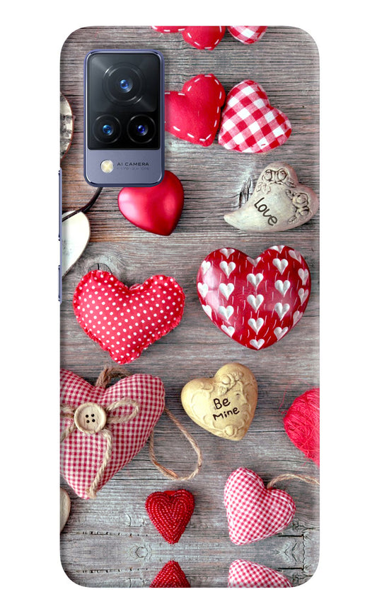Love Wallpaper Vivo V21 Hard Case Back Cover by Casekaro