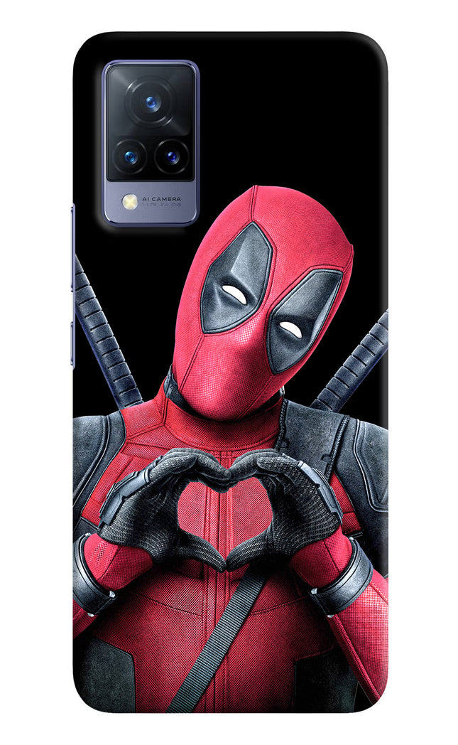 Deadpool Vivo V21 Hard Case Back Cover by Casekaro