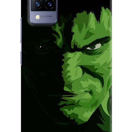 HULK Vivo V21 Hard Case Back Cover by Casekaro