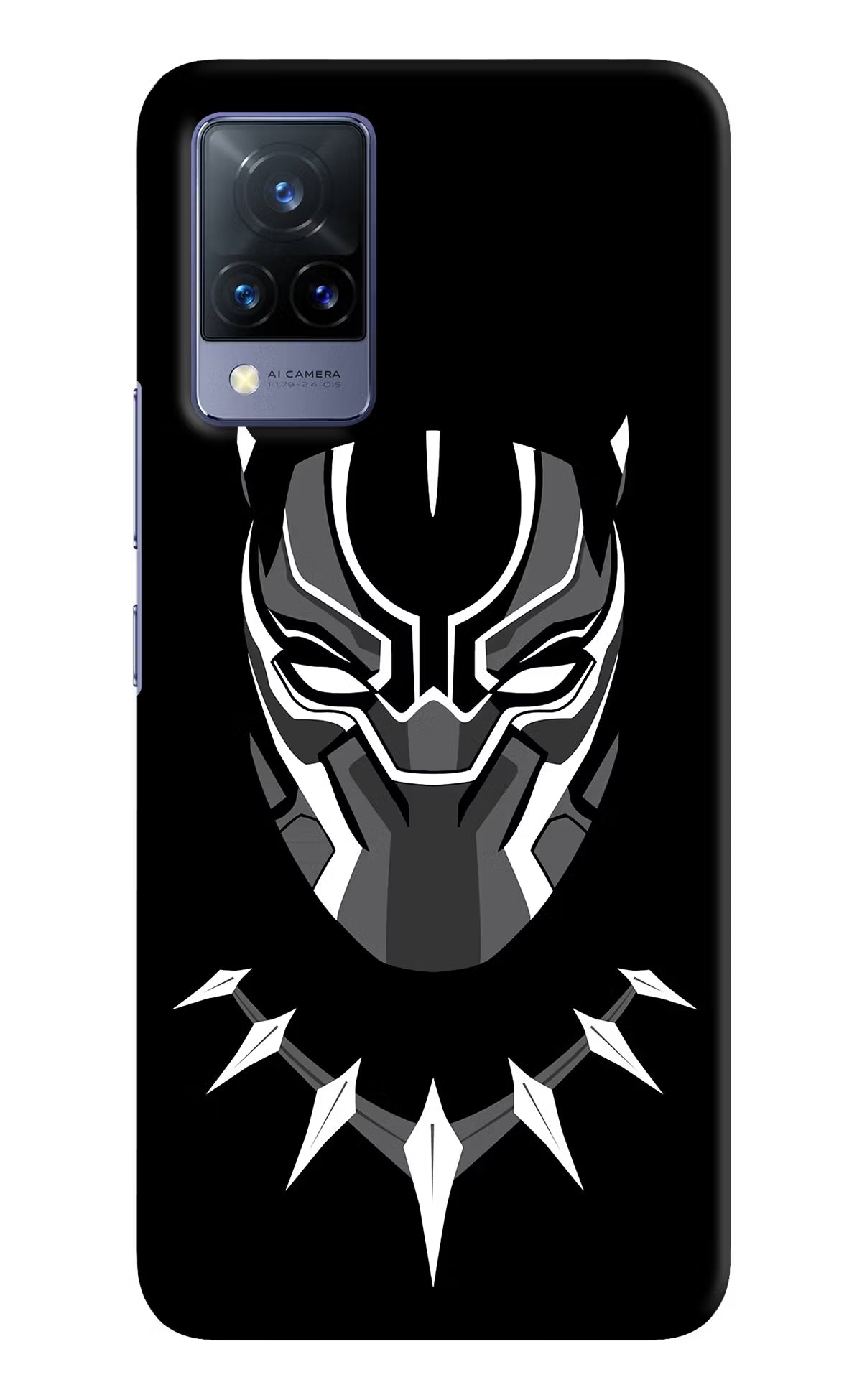 Black Panther Vivo V21 Hard Case Back Cover by Casekaro