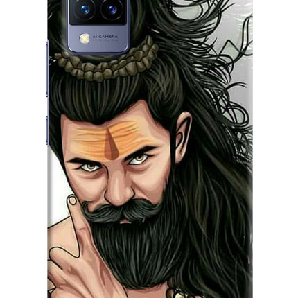 Mahadev Vivo V21 Hard Case Back Cover by Casekaro