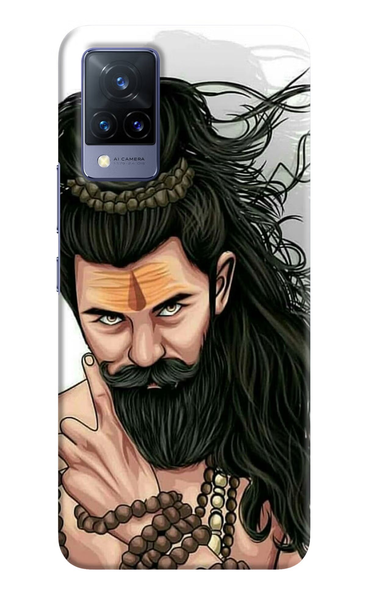 Mahadev Vivo V21 Hard Case Back Cover by Casekaro