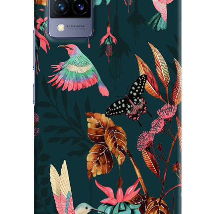 Birds Vivo V21 Hard Case Back Cover by Casekaro