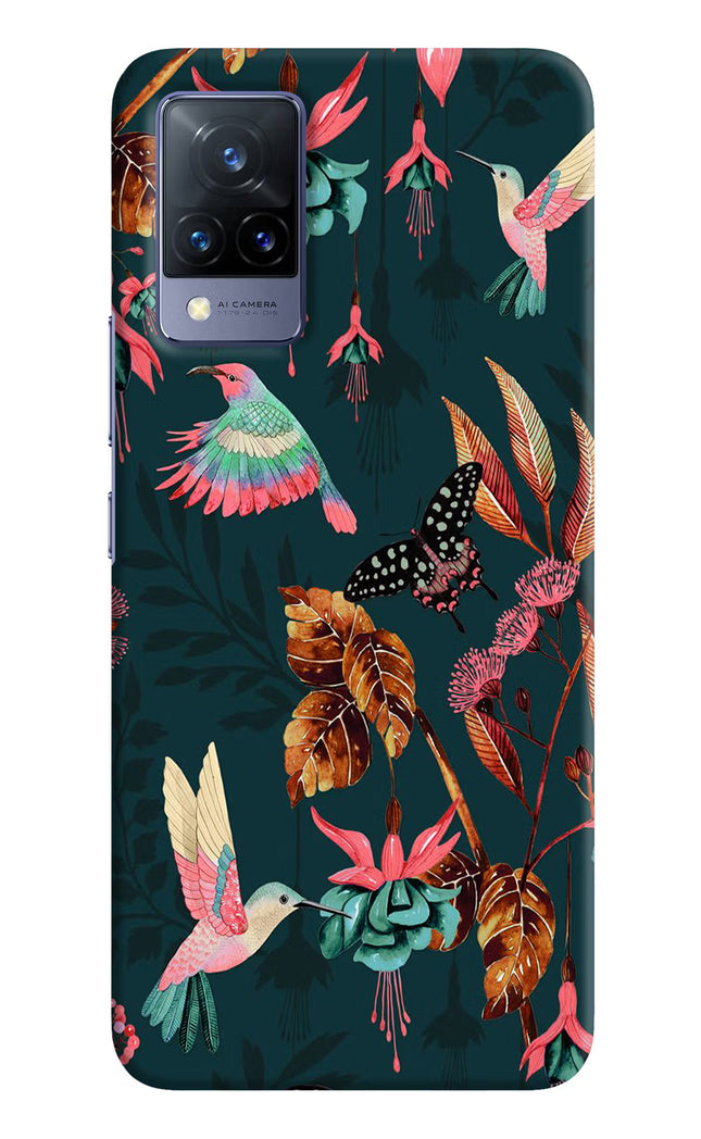 Birds Vivo V21 Hard Case Back Cover by Casekaro