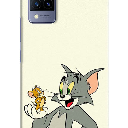 Tom & Jerry Vivo V21 Hard Case Back Cover by Casekaro