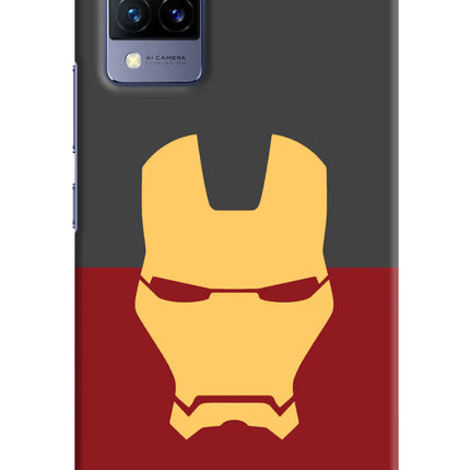 Ironman Vivo V21 Hard Case Back Cover by Casekaro
