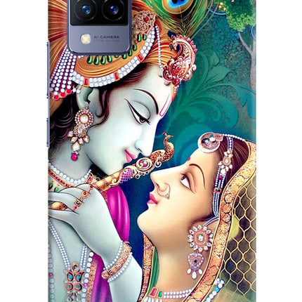 Lord Radha Krishna Vivo V21 Hard Case Back Cover by Casekaro