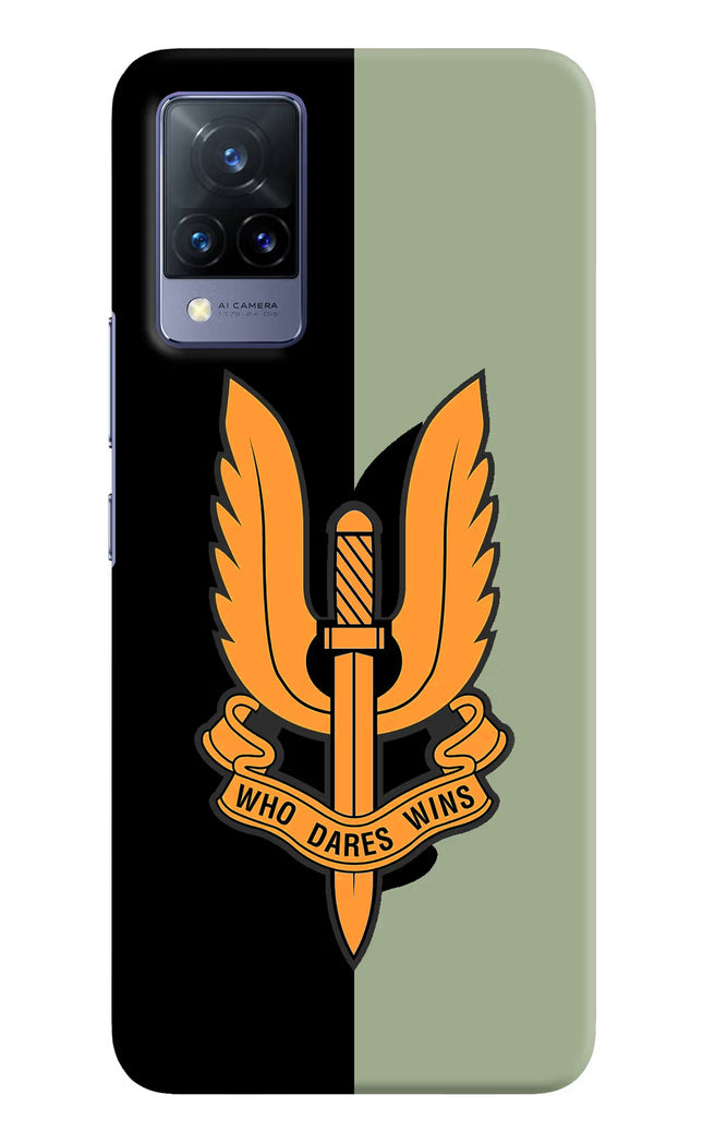 Balidan Logo Vivo V21 Hard Case Back Cover by Casekaro