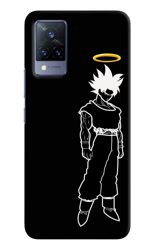 DBS Character Vivo V21 Hard Case Back Cover by Casekaro