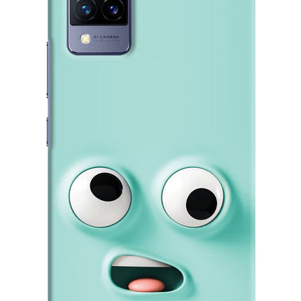 Funny Cartoon Vivo V21 Hard Case Back Cover by Casekaro