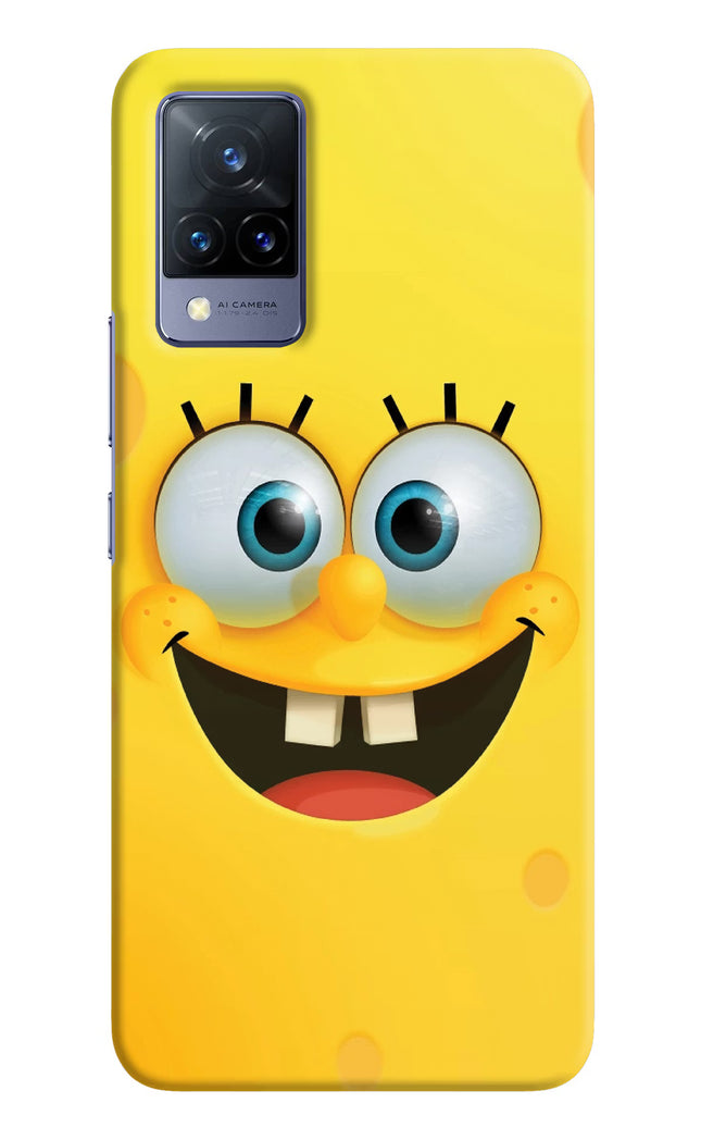 Sponge 1 Vivo V21 Hard Case Back Cover by Casekaro