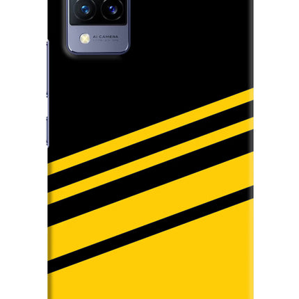 Yellow Shades Vivo V21 Hard Case Back Cover by Casekaro