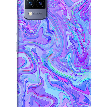 Glitter Vivo V21 Hard Case Back Cover by Casekaro