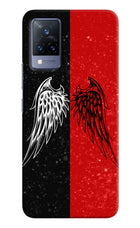 Wings Vivo V21 Hard Case Back Cover by Casekaro