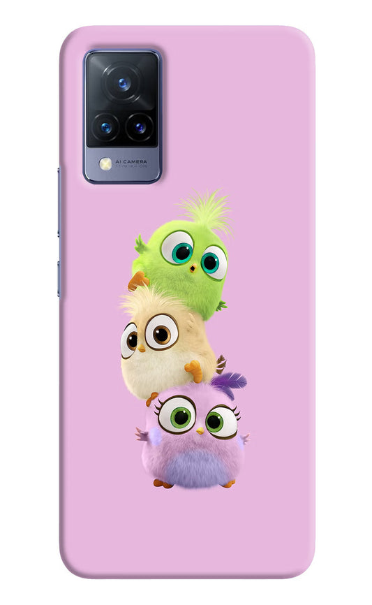 Cute Little Birds Vivo V21 Hard Case Back Cover by Casekaro
