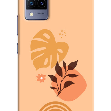 Bohemian Art Vivo V21 Hard Case Back Cover by Casekaro