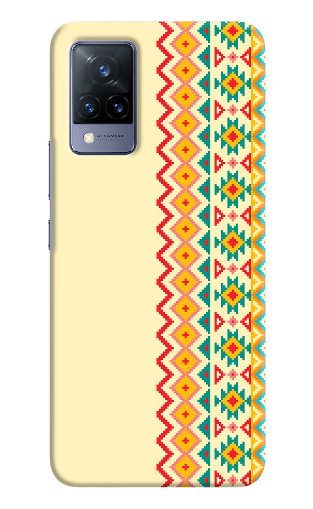 Ethnic Seamless Vivo V21 Hard Case Back Cover by Casekaro
