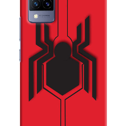 Spider Vivo V21 Hard Case Back Cover by Casekaro
