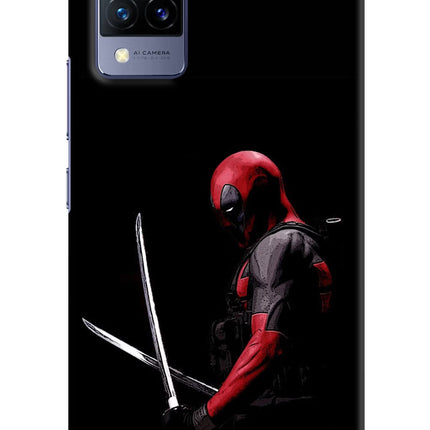 Deadpool Vivo V21 Hard Case Back Cover by Casekaro