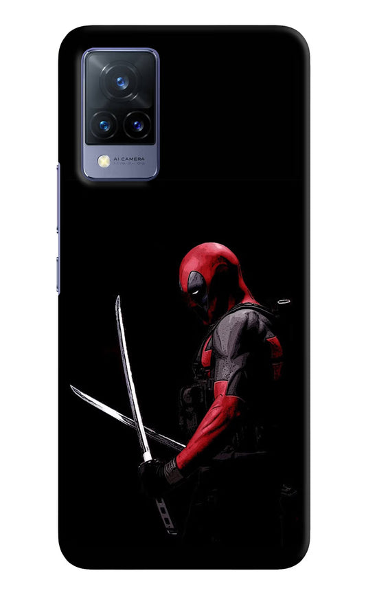 Deadpool Vivo V21 Hard Case Back Cover by Casekaro
