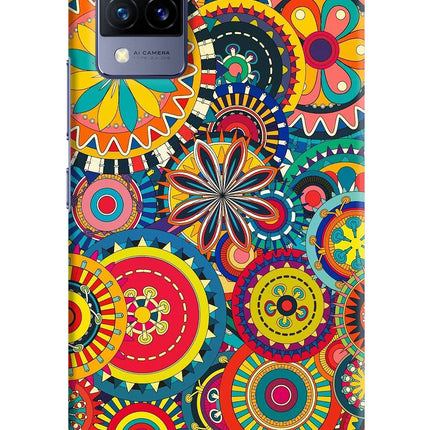 Gol Gol Art Vivo V21 Hard Case Back Cover by Casekaro