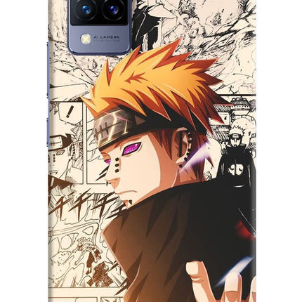 Pain Anime Vivo V21 Hard Case Back Cover by Casekaro