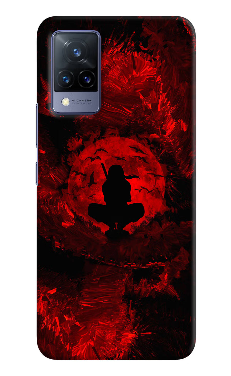 Itachi Uchiha Vivo V21 Back Cover, Hard case