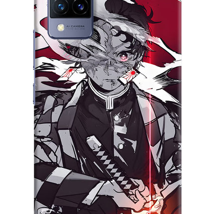 Demon Slayer Vivo V21 Hard Case Back Cover by Casekaro