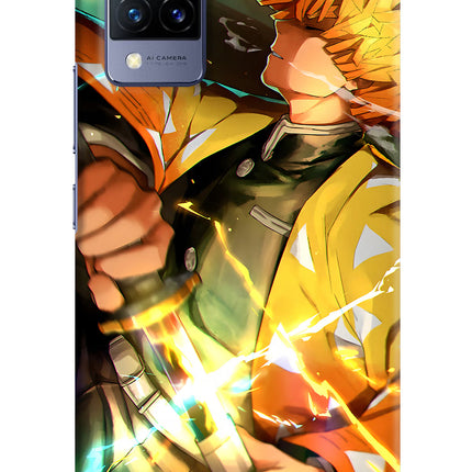 Demon Slayer Vivo V21 Hard Case Back Cover by Casekaro