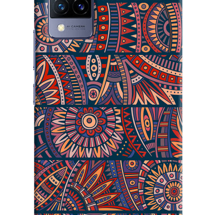 African Culture Design Vivo V21 Hard Case Back Cover by Casekaro