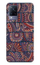 African Culture Design Vivo V21 Hard Case Back Cover by Casekaro
