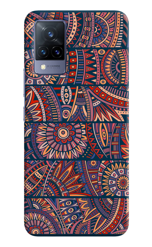 African Culture Design Vivo V21 Hard Case Back Cover by Casekaro