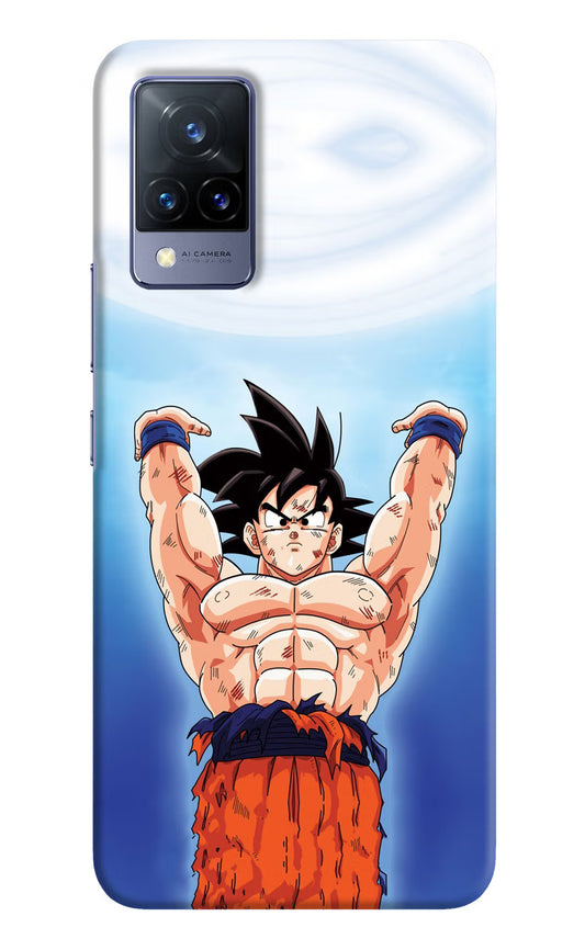 Goku Power Vivo V21 Hard Case Back Cover by Casekaro