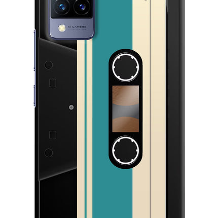 Cassette Vivo V21 Hard Case Back Cover by Casekaro