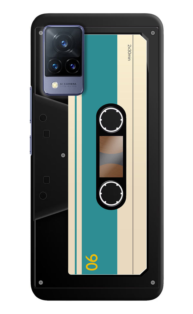 Cassette Vivo V21 Hard Case Back Cover by Casekaro