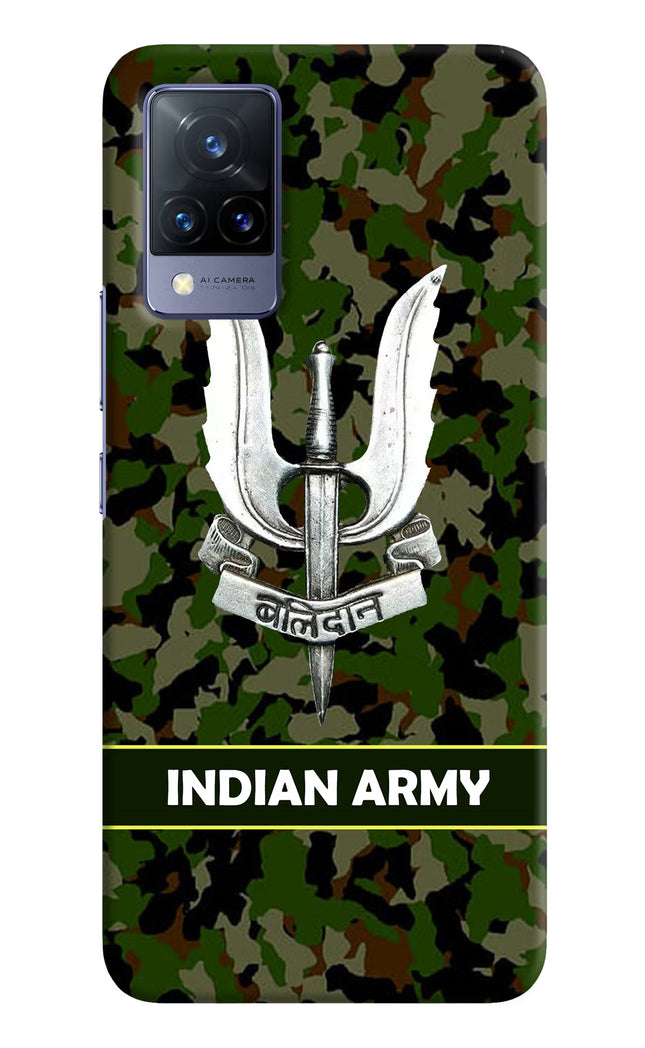 Balidan Indian Logo Vivo V21 Hard Case Back Cover by Casekaro