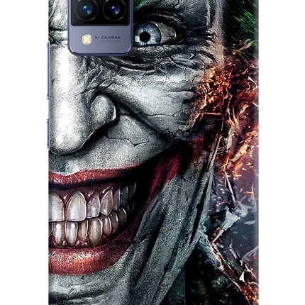 Joker Cam Vivo V21 Hard Case Back Cover by Casekaro