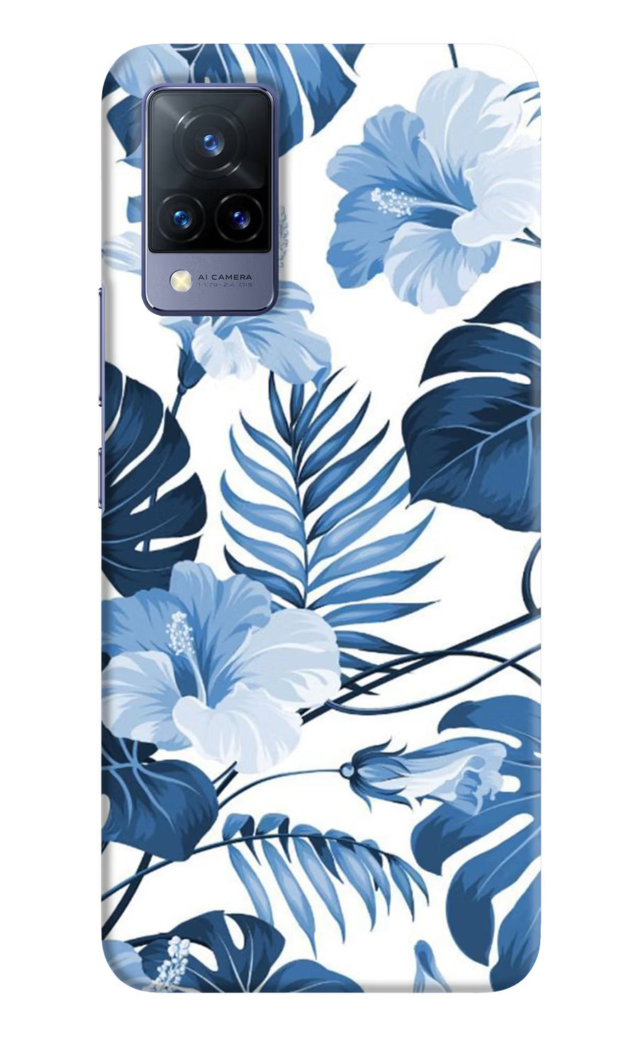 Fabric Art Vivo V21 Back Cover, Hard case