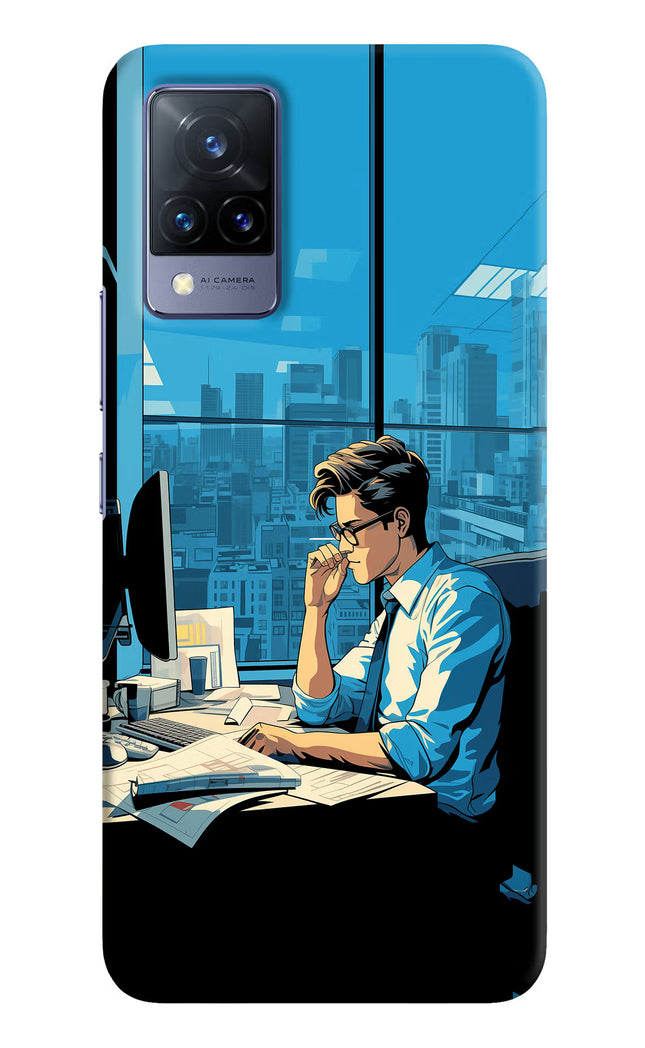 Focused Hustler (AI Generated) Vivo V21 Hard Case Back Cover by Casekaro