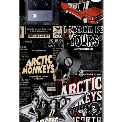 Arctic Monkeys Vivo V21 Hard Case Back Cover by Casekaro