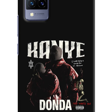 Donda Kanye West Vivo V21 Hard Case Back Cover by Casekaro