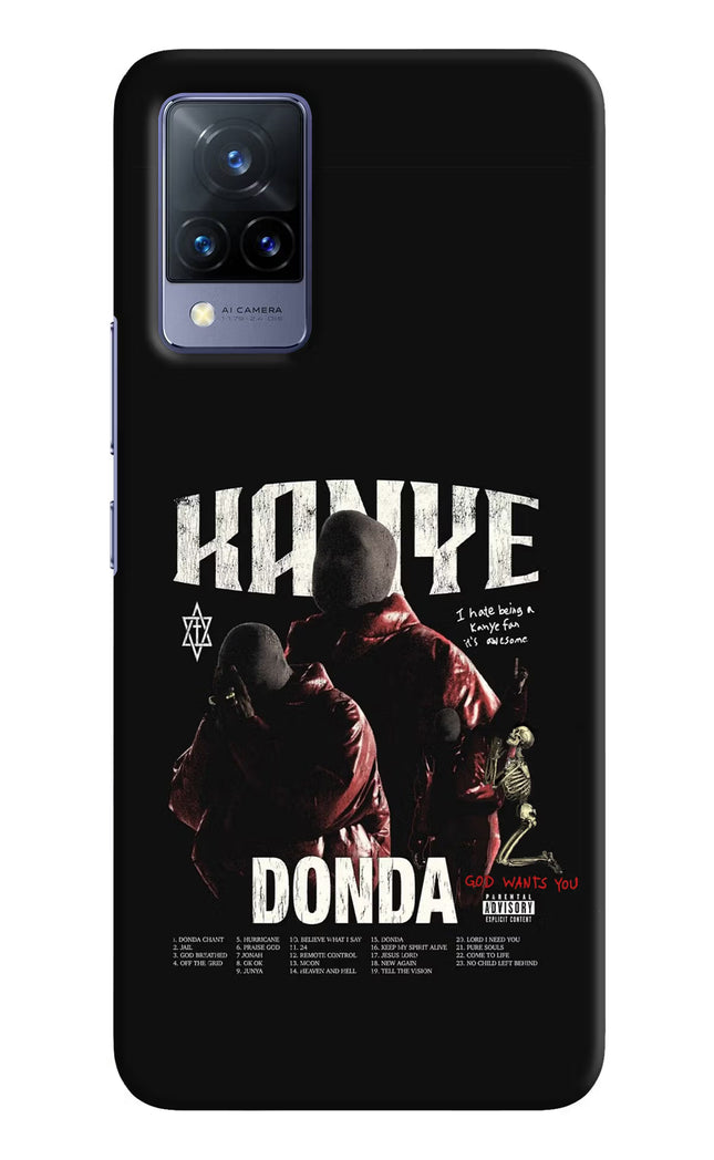 Donda Kanye West Vivo V21 Hard Case Back Cover by Casekaro
