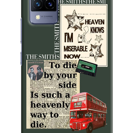 The Smiths Vivo V21 Hard Case Back Cover by Casekaro