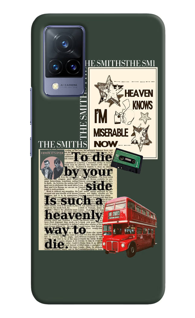 The Smiths Vivo V21 Hard Case Back Cover by Casekaro