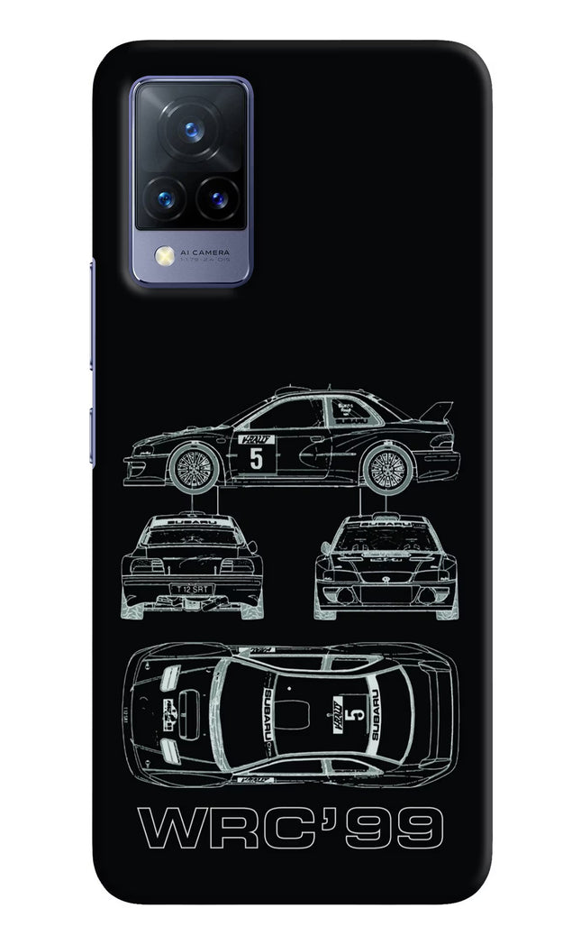WRC'99 Vivo V21 Hard Case Back Cover by Casekaro