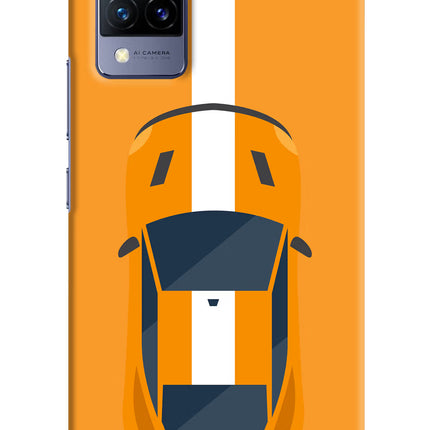 Highway Pursuit Vivo V21 Hard Case Back Cover by Casekaro