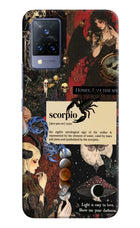 Scorpio Zodiac Vivo V21 Hard Case Back Cover by Casekaro