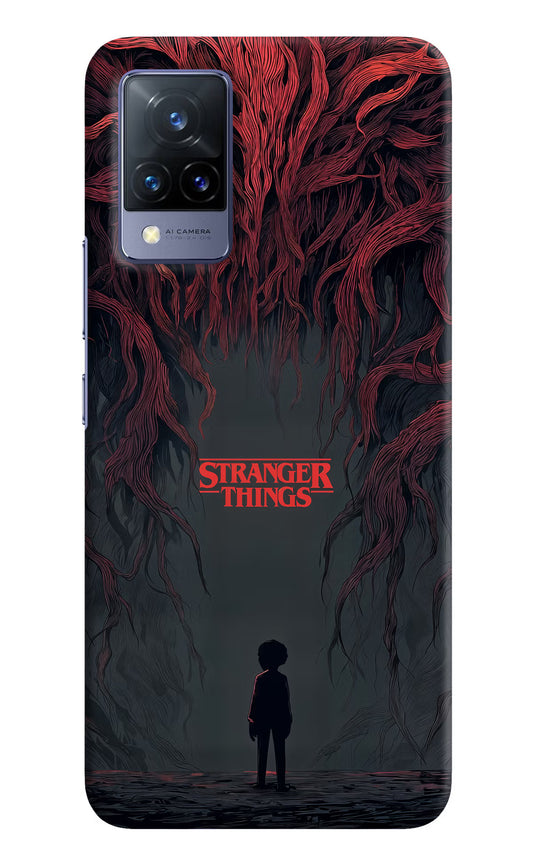 Ordinary Things Dark Side Vivo V21 Hard Case Back Cover by Casekaro