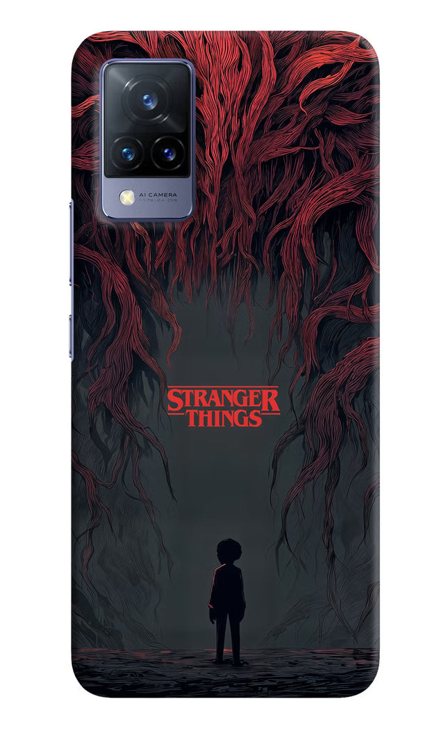 Ordinary Things Dark Side Vivo V21 Hard Case Back Cover by Casekaro