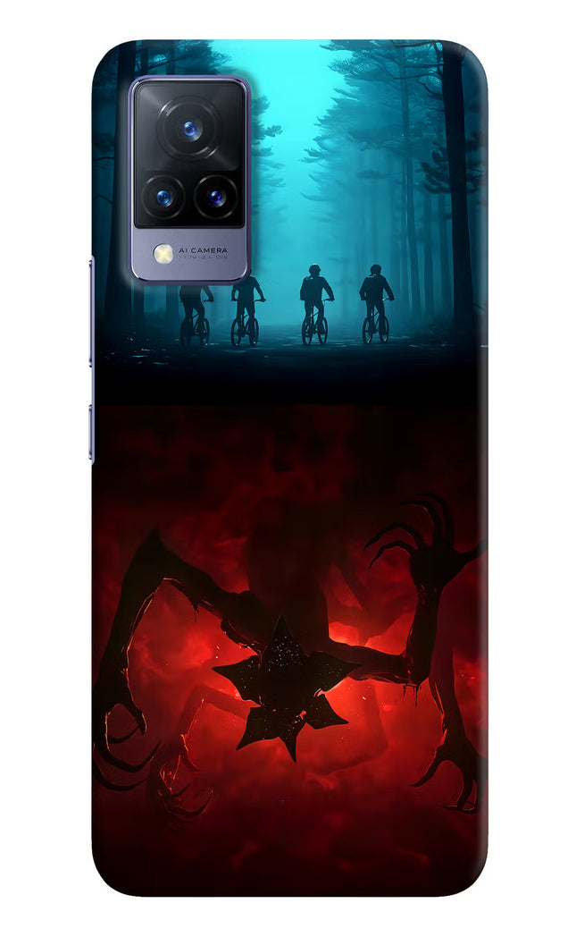 Ordinary Things Downside Up Vivo V21 Hard Case Back Cover by Casekaro